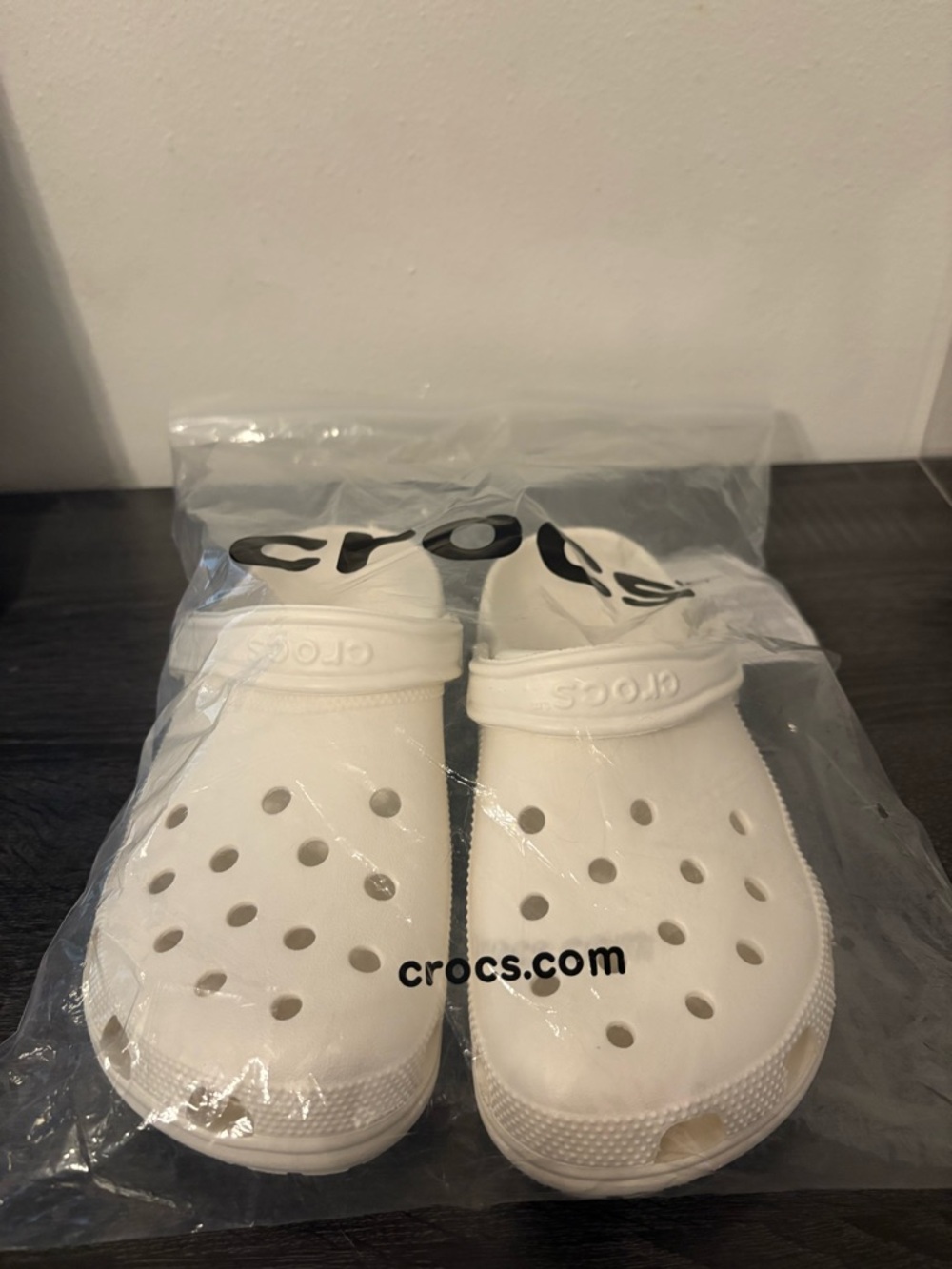 NWT White Crocs | W8, M6 - Picture 6 of 6